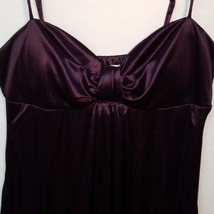 Purple Juniors Mini Dress